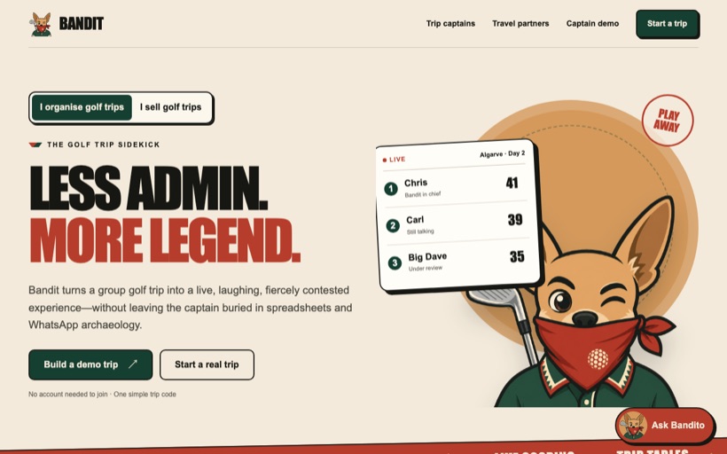 Bandit screenshot