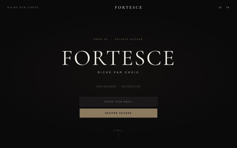 Fortesce screenshot
